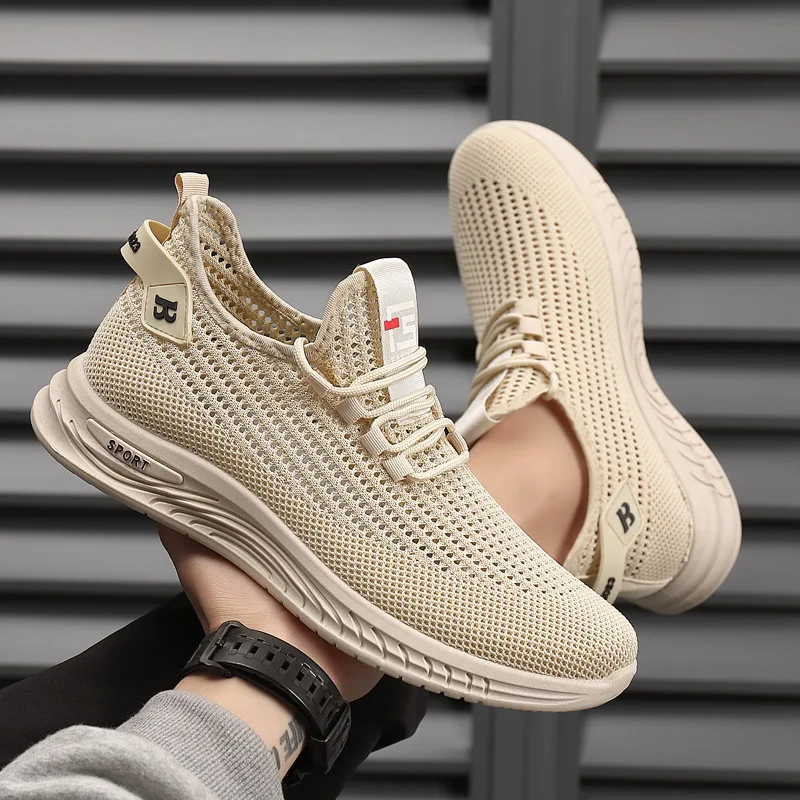 Heren Mesh Gebreide Hardloopsn - Shock Absorbing Gym Trainers recensie en prijs