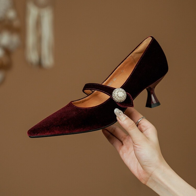 Wijnrode Mary Jane schoenen me - Women'S Shoes recensie en prijs